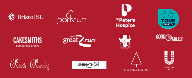 Logos of the Bristol Active Series partners